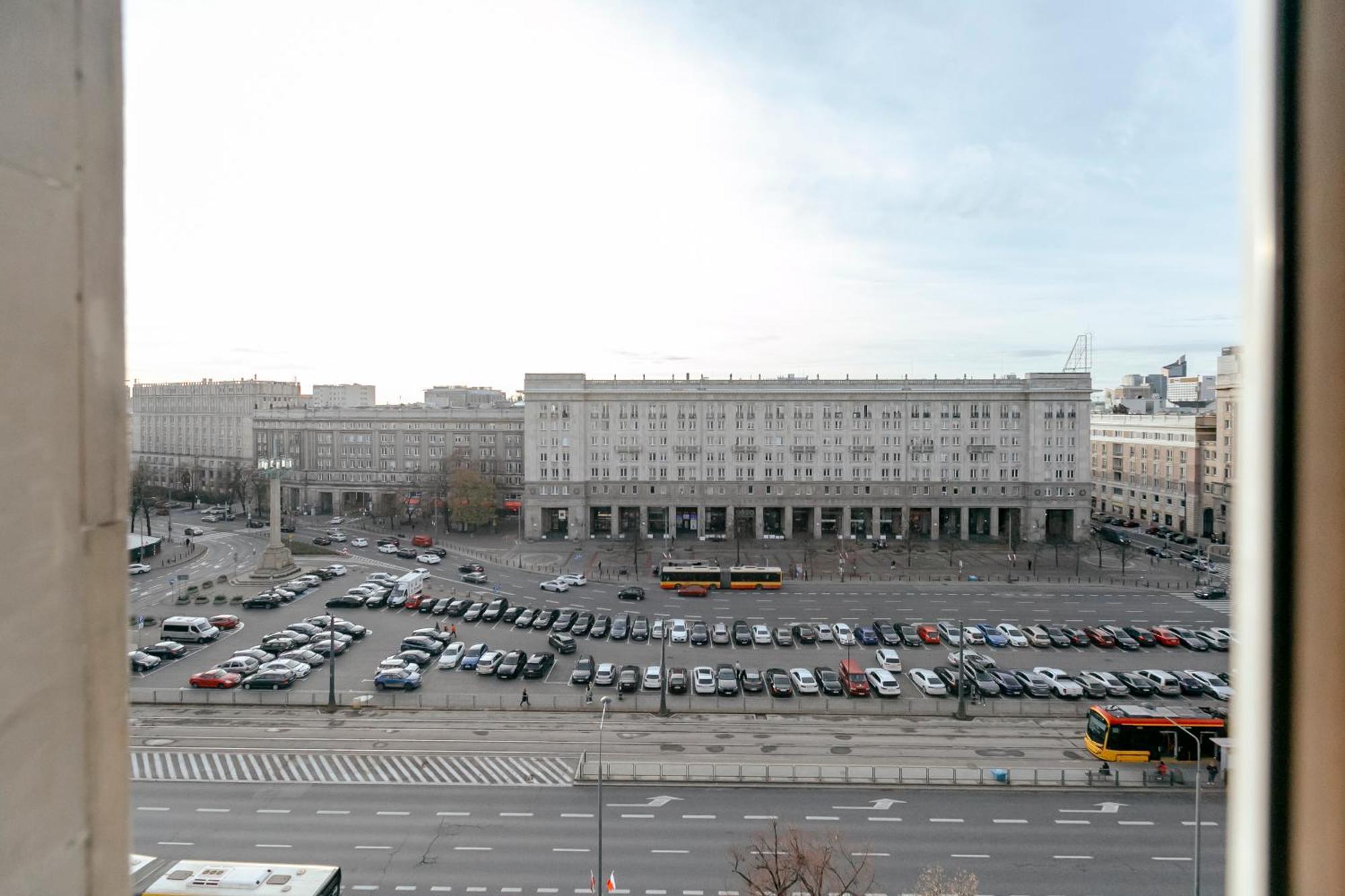 Plac Konstytucji 6 Orange - Apartament Dla 4 Osob - Bezplatny Parking - Free Parking - Piekny Widok Na Panorame Warszawy Βαρσοβία Εξωτερικό φωτογραφία